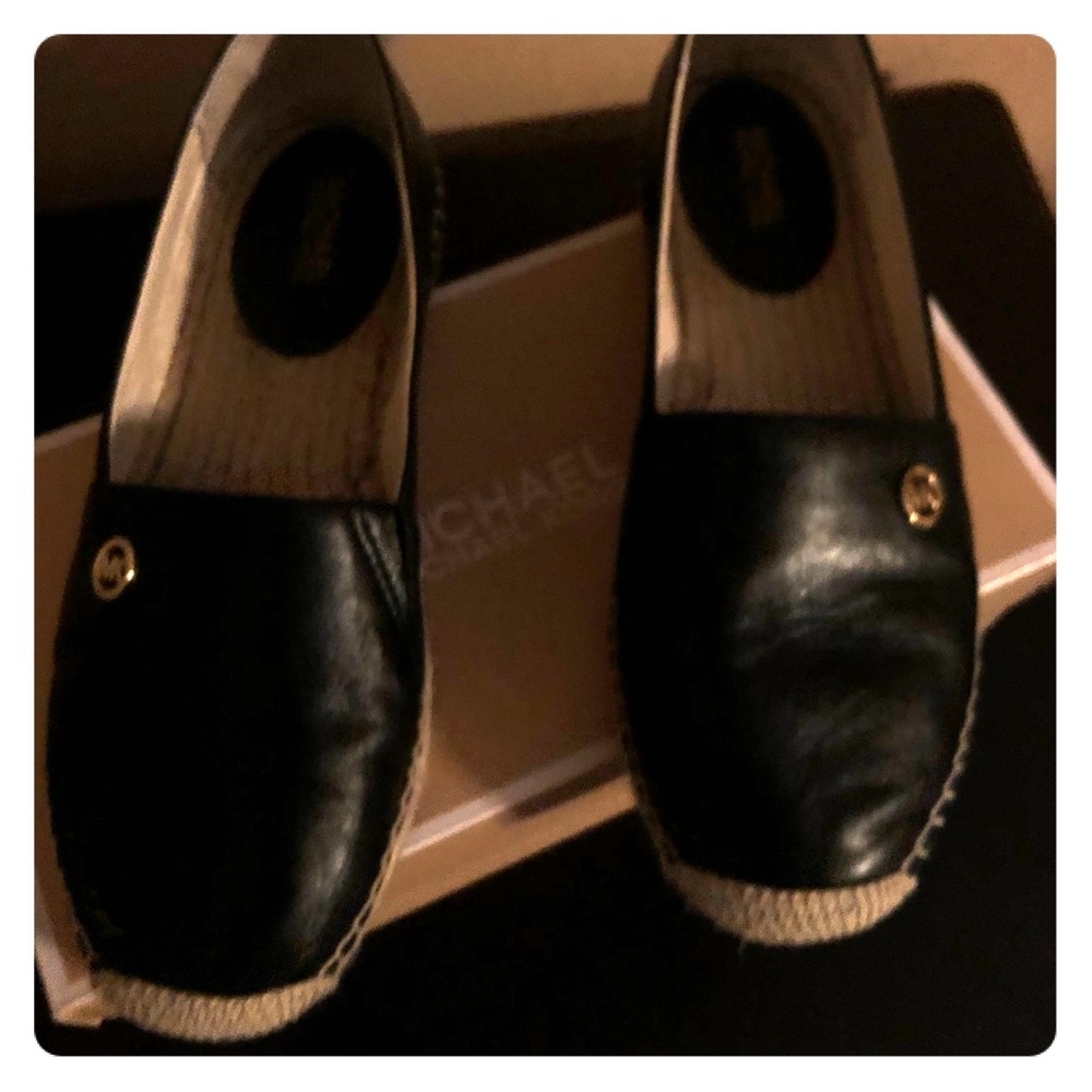 Michael Kors Leather Espadrilles